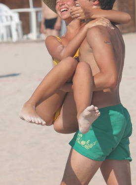 Perfect candid bikini asses from the beach